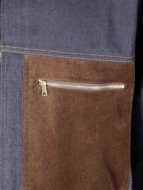 The Best Shops JEJIA: ボンバージャケット - ボンバージャケット - ブルー