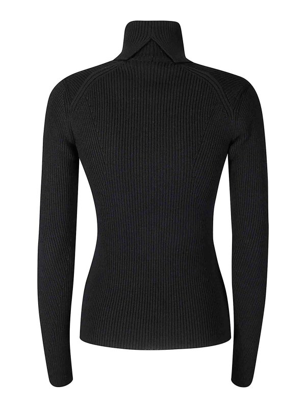 JUNYA WATANABE: Strickpullover mit Rundhalsausschnitt online - Rundhalspullover - Schwarz