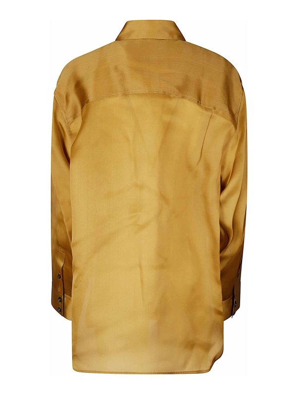 KHAITE: Tops & Tank tops online - Organza shirt