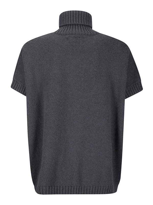 LABO.ART: Suéteres con cuello pico online - Suéter Cuello Redondo - Gris Oscuro