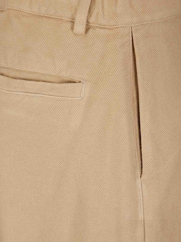 The Best Shops LABO.ART: casual trousers - Panta Pandora - Flannel