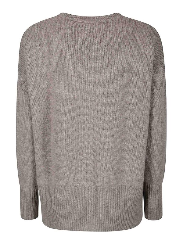 LISA YANG: Suéteres con cuello pico online - Suéter Cuello Redondo - Negro