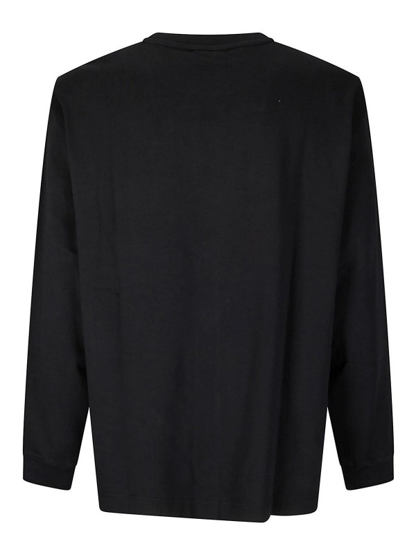 MAISON KITSUNÉ: T-shirts online - T-Shirt - Schwarz