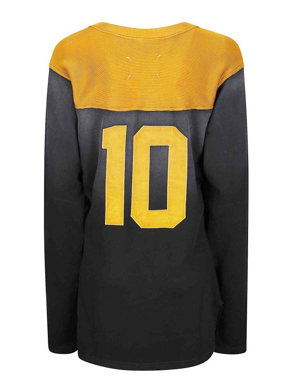 Maison Margiela: t-shirts online - Stitched Graphics T-Shirt