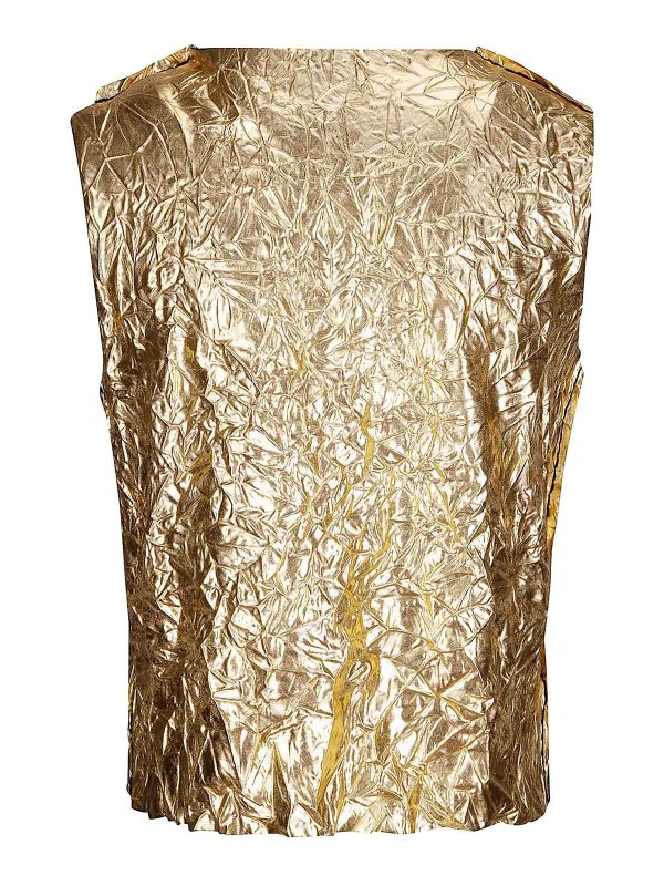 MARIA CALDERARA: Tops & Débardeurs online - Top - Or