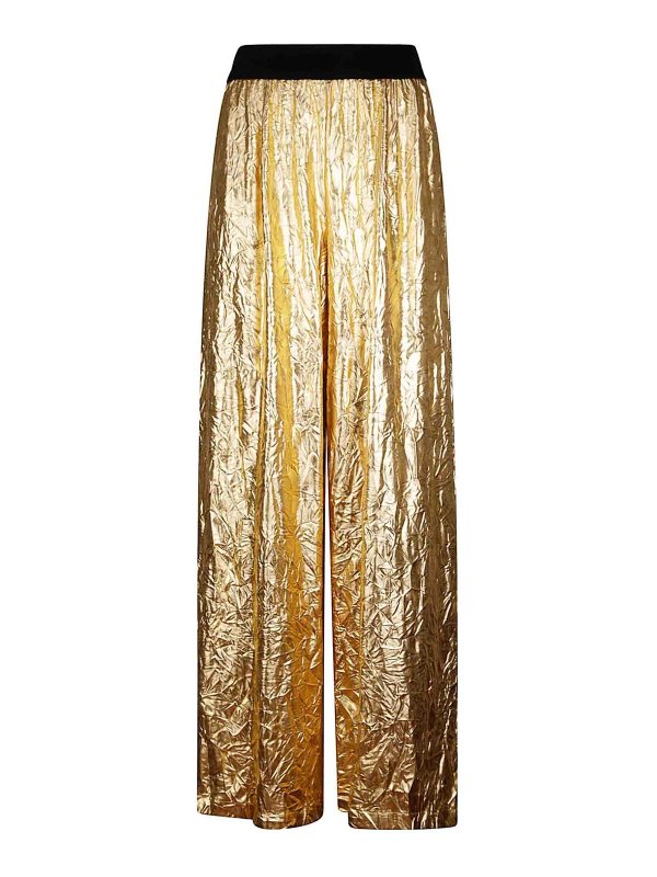 MARIA CALDERARA: casual trousers - Trousers