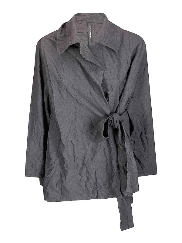 MARIA CALDERARA: Casualjacken - Casualjacke - Dunkelgrau