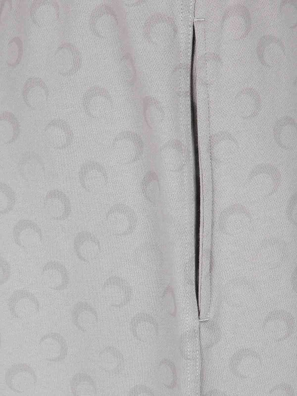 The Best Shops MARINE SERRE: スウェットパンツ - トラックスーツ ボトムス - ダークグレー