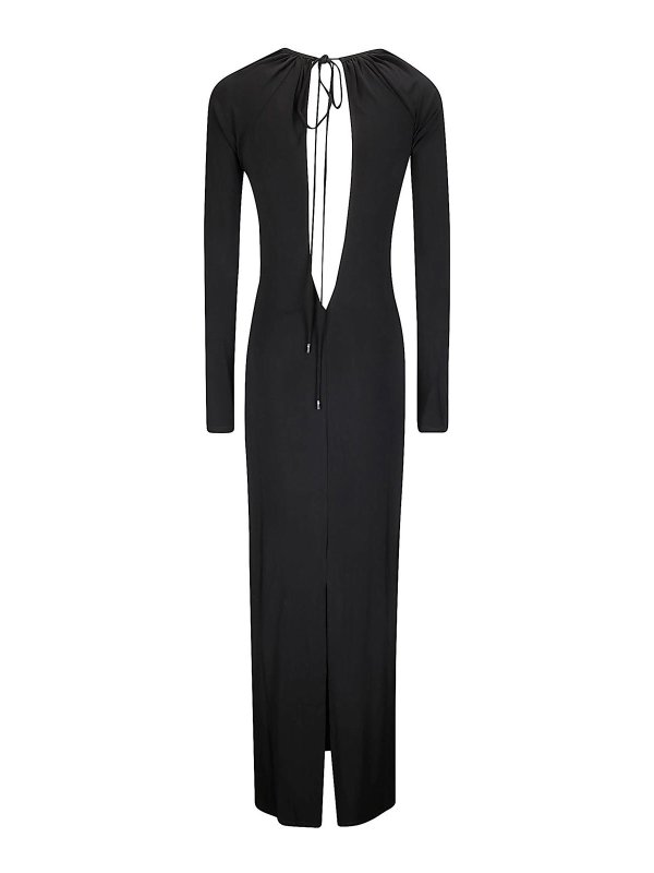 MARINE SERRE: Abendkleider online - Abendkleid - Schwarz