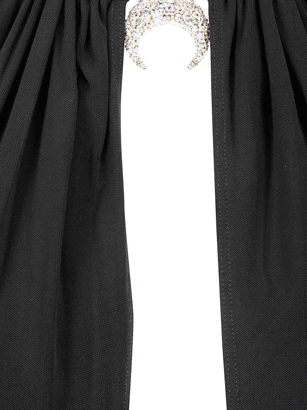 The Best Shops MARINE SERRE: Abendkleider - Abendkleid - Schwarz