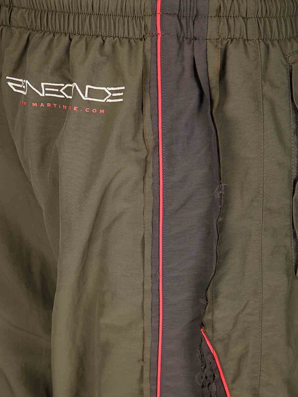 The Best Shops MARTINE ROSE: pantaloni sport - Pantaloni sportivi a strati