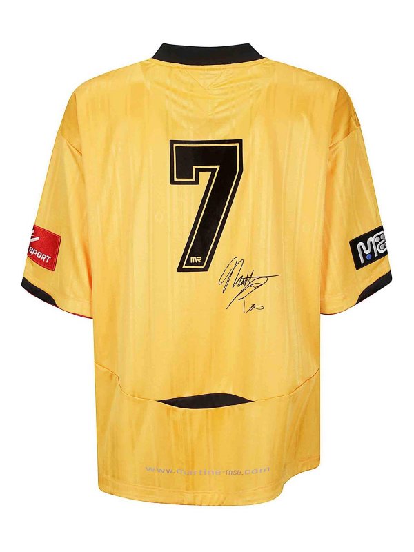 MARTINE ROSE: Top e canotte online - Maglia da calcio stampata