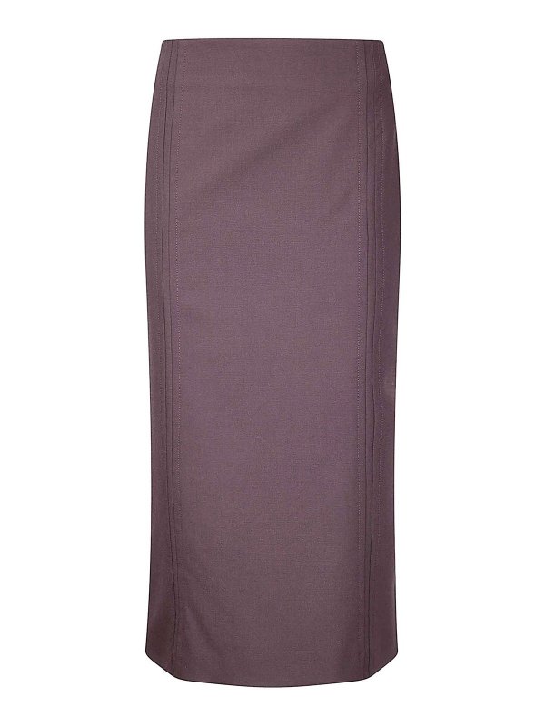MM6 MAISON MARGIELA: Knee length skirts & Midi - Midi Skirt