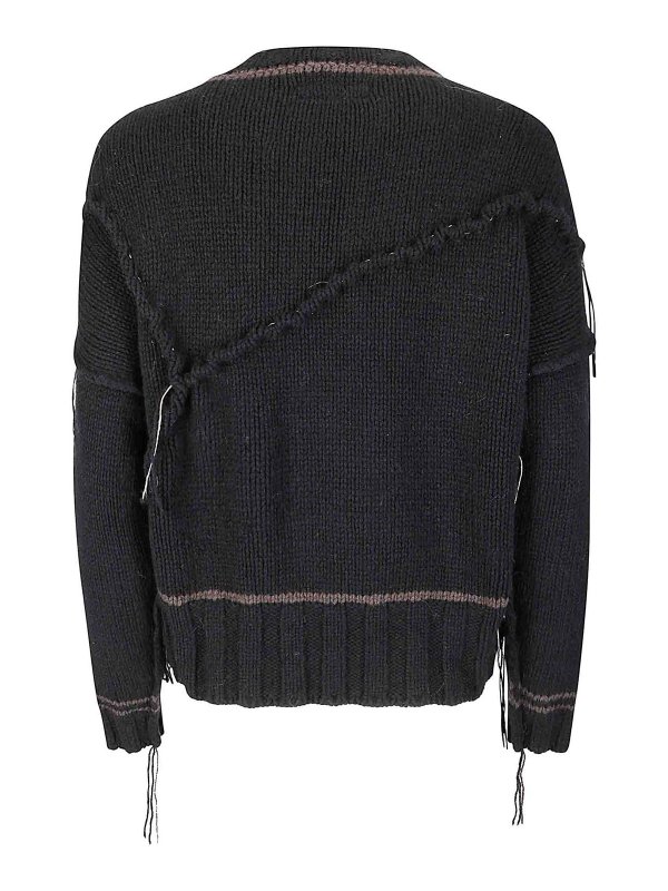 OF HANDMADE: maglia collo rotondo online - Granchio Intel