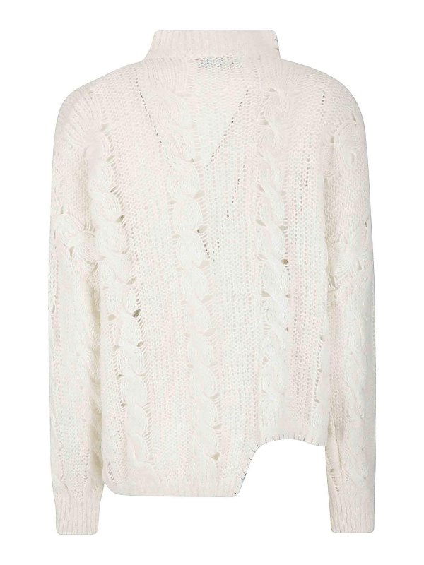 OF HANDMADE: Rollkragenpullover  und Polo-Ausschnitt online - Rollkragenpullover - Weiß