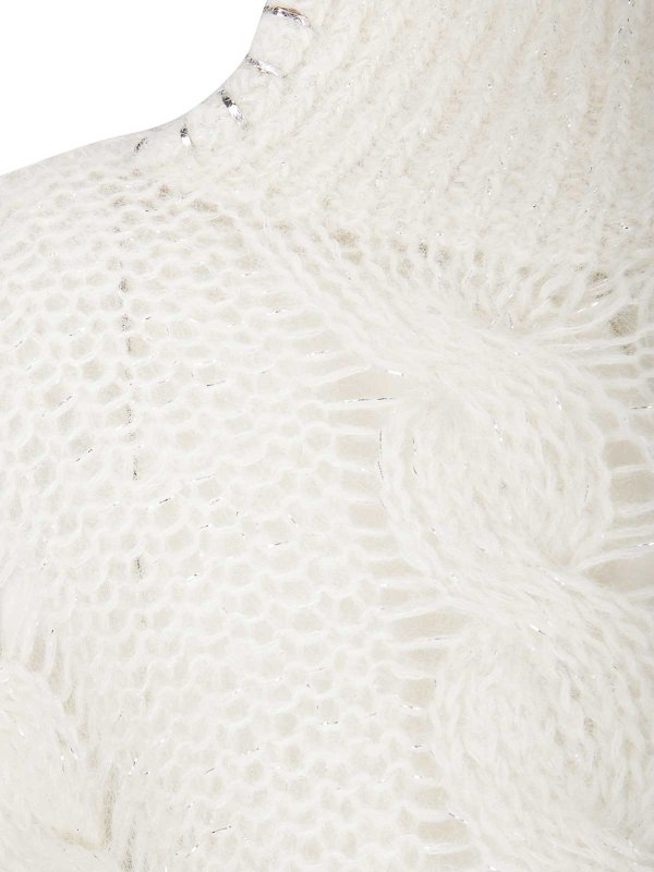 The Best Shops OF HANDMADE: Rollkragenpullover  und Polo-Ausschnitt - Rollkragenpullover - Weiß