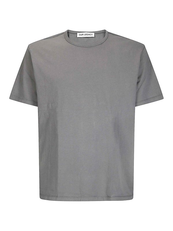 OUR LEGACY: T-shirts - T-Shirt - Grau