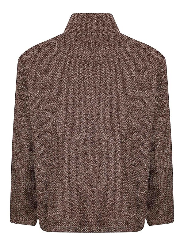 OUR LEGACY: polo shirts online - Shrunken Fullzip Polo