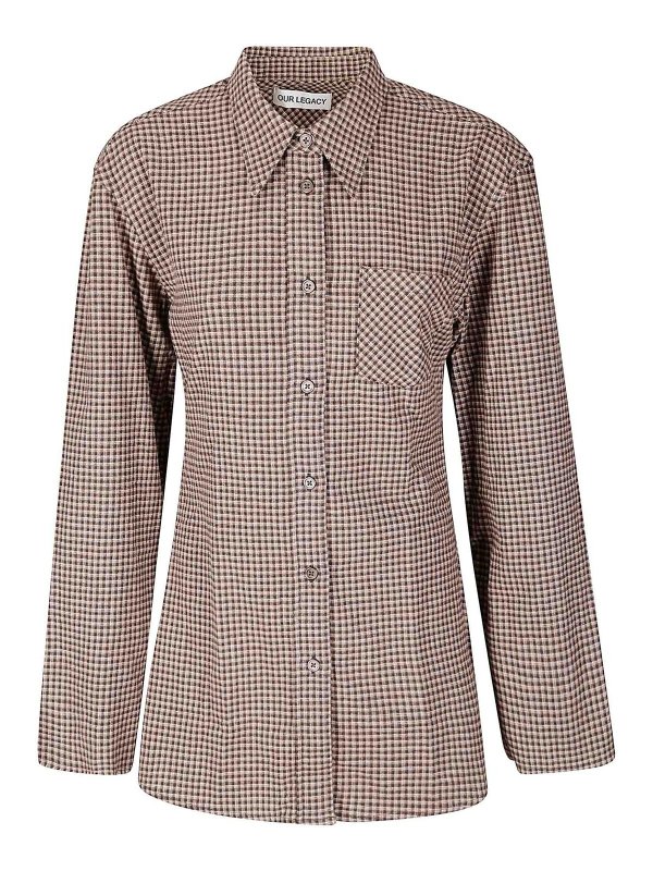 OUR LEGACY: Chemises - Chemise - Noir