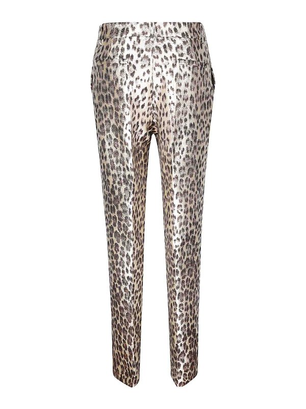 P.A.R.O.S.H.: カジュアルトラウザー online - カジュアルパンツ - 金