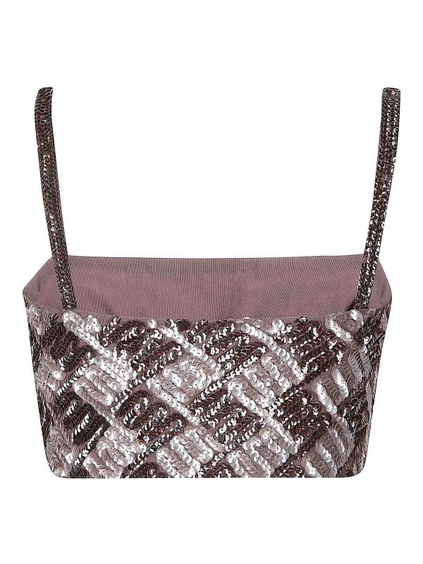 P.A.R.O.S.H.: Tops & Débardeurs online - Top - Marron