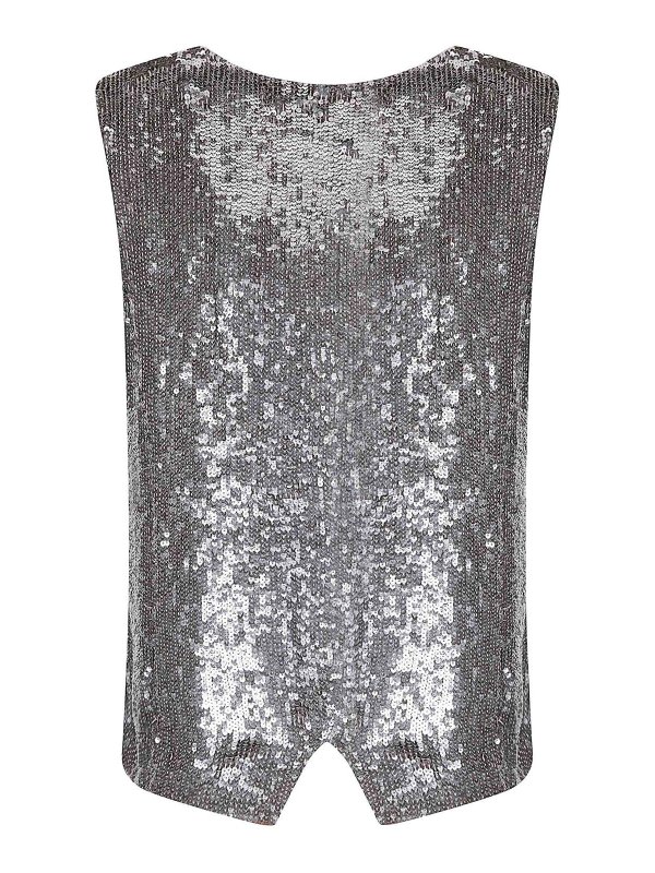 P.A.R.O.S.H.: ベスト＆チョッキ online - ウェストコート/ジレ - ブラウン