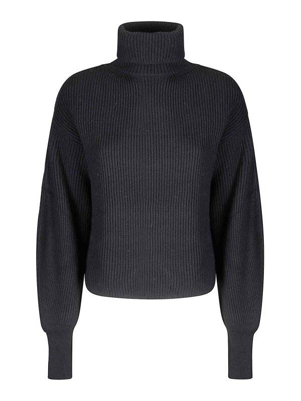 P.A.R.O.S.H.: クルーネック - クルーネック - 黒