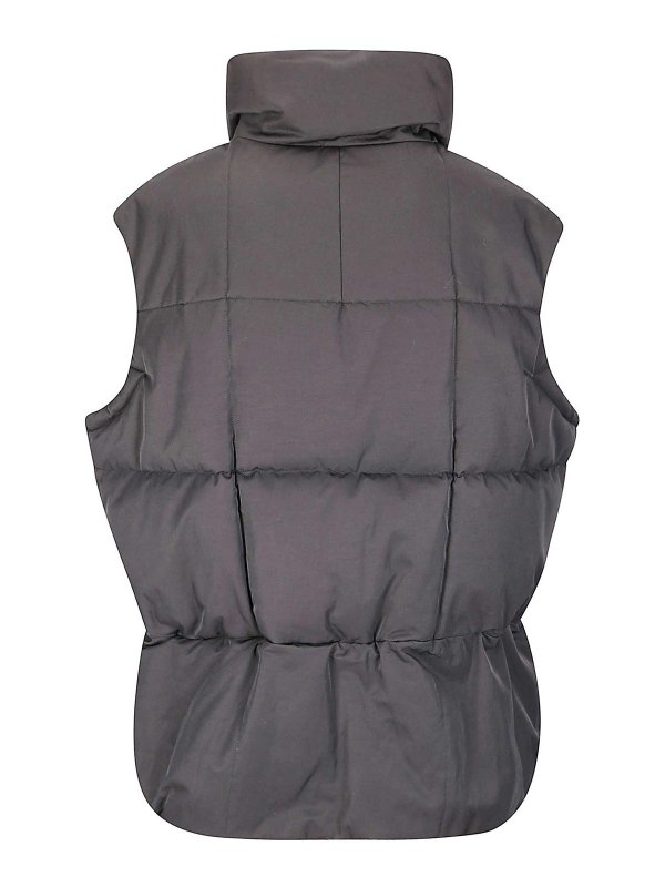 YOHJI YAMAMOTO: padded jackets online - Padded Vest