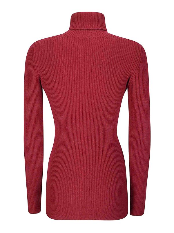 YOHJI YAMAMOTO: Turtlenecks & Polo necks online - Ribbed High Neck