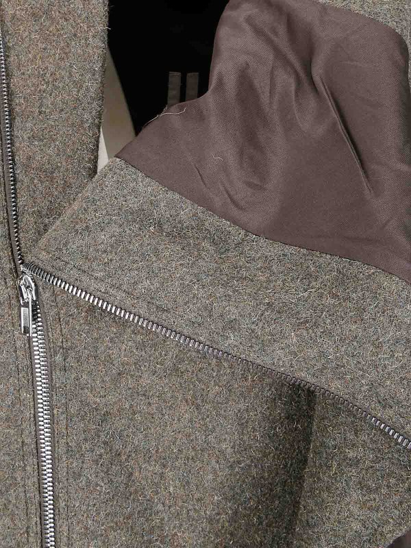 The Best Shops RICK OWENS: カジュアルジャケット - カジュアルジャケット - ダークグリーン