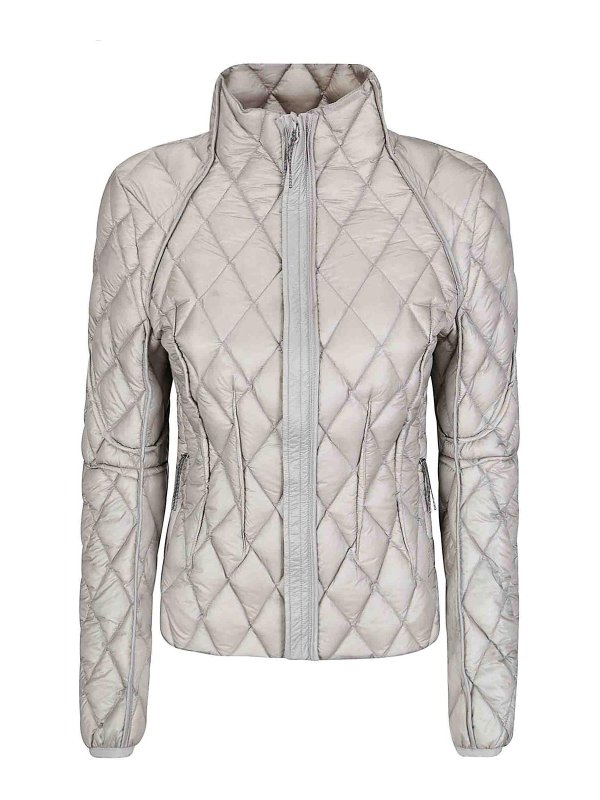 ROA: ダウン・ハイテクジャケット - ダウンジャケット - 銀