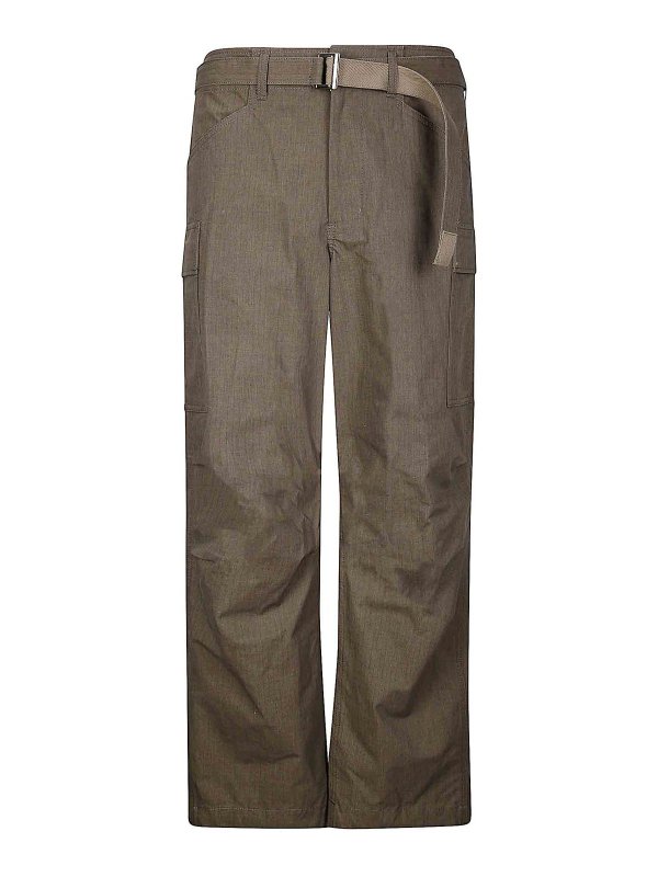 Sacai: Pantalons casual - Pantalons Décontractés
