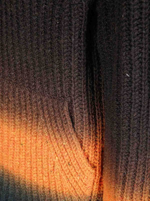 The Best Shops Sacai: cardigans - Garment Dye Wool Knit Cardigan