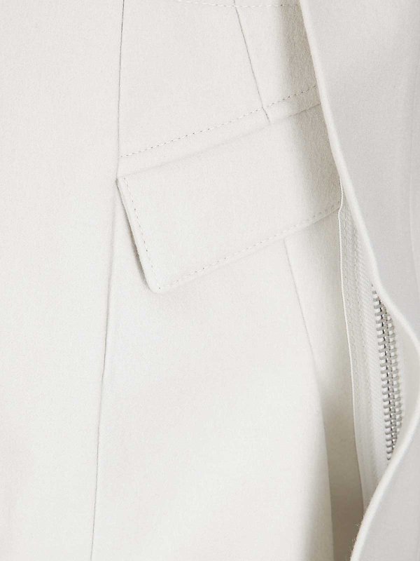 The Best Shops Sacai: Knee length skirts & Midi - Wool Melton Skirt