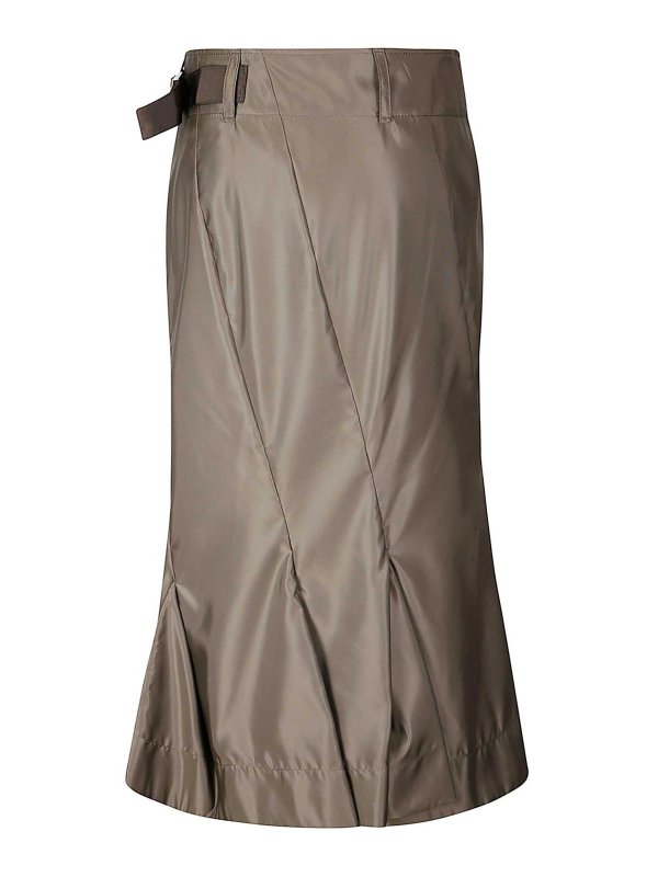 Sacai: Knee length skirts & Midi online - Nylon Twill Skirt