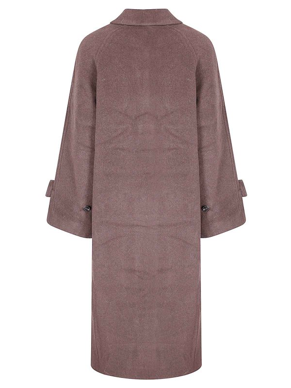 The Best Shops SAMSOE SAMSOE: Abrigos semilargos - Abrigo Midi - Rosado