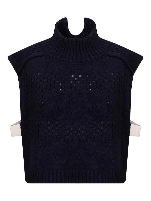 SIBEL SARAL: maglieria gilet - Gilet Pugno