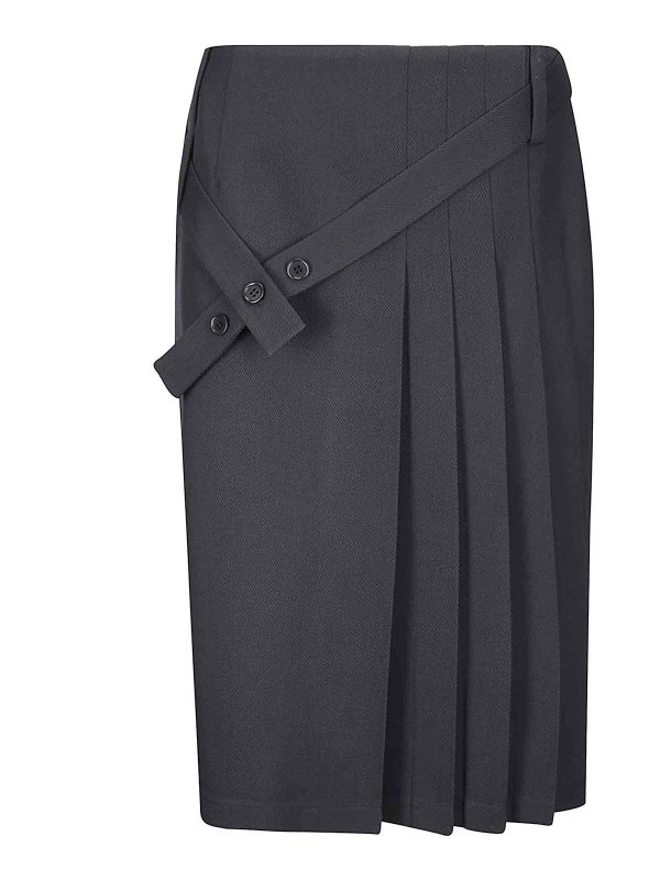 SIBEL SARAL: Knee length skirts & Midi - Kilt Skirt