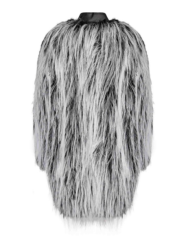 SPORTMAX: Abrigos de borreguito y piel  online - Abrigo De Piel - Negro