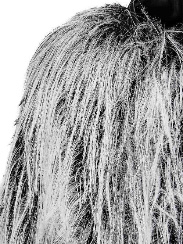 The Best Shops SPORTMAX: Abrigos de borreguito y piel  - Abrigo De Piel - Negro