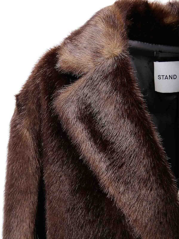 STAND STUDIO: knee length coats online - Evyn Jacket