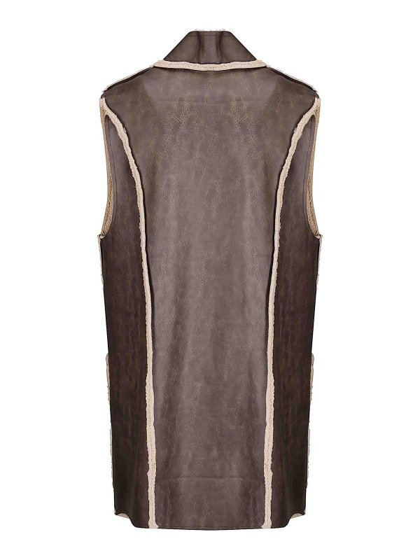 STEFANO MORTARI: ベスト＆チョッキ online - ウェストコート/ジレ - 黒