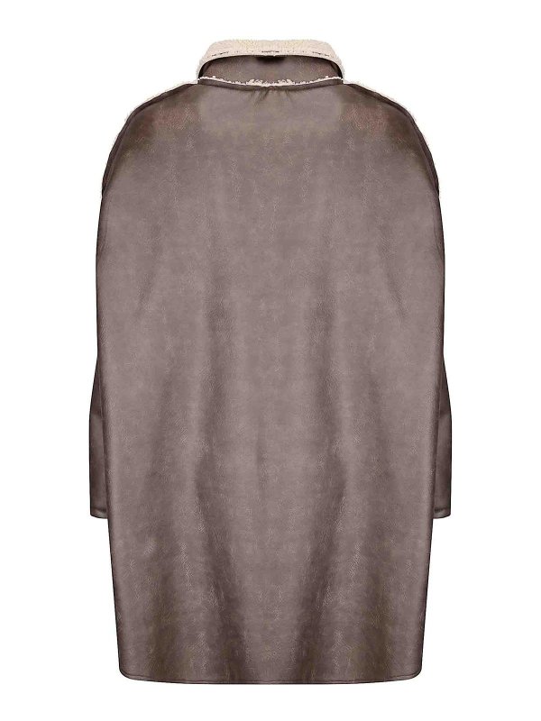 STEFANO MORTARI: Chaquetas de cuero online - Chaqueta De Cuero - Negro