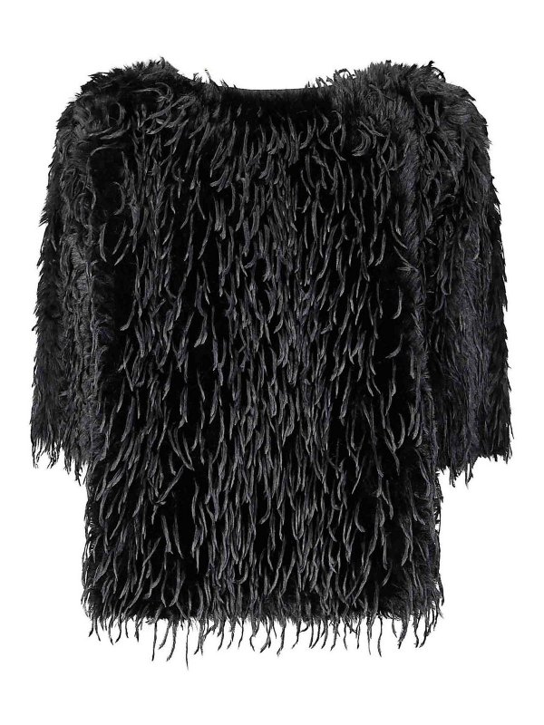 STEFANO MORTARI: トップス＆タンクトップ online - トップ/タンクトップ - 黒