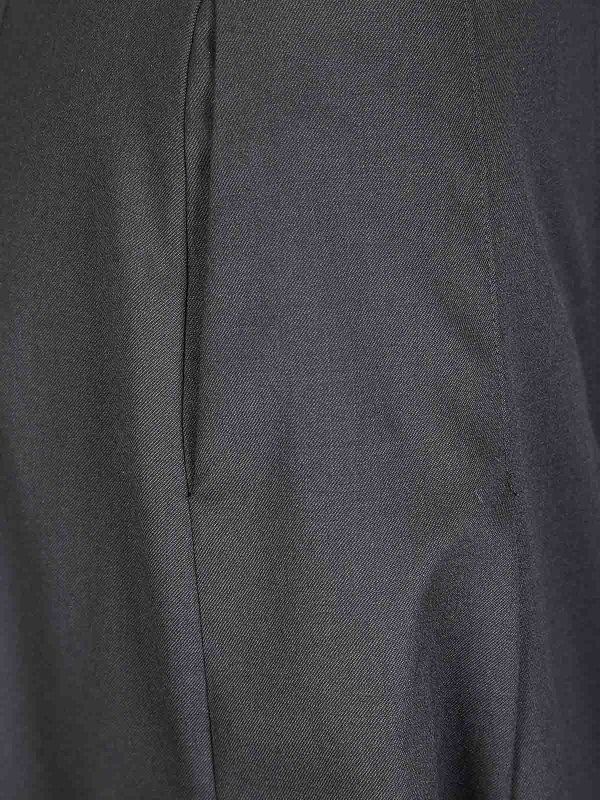 The Best Shops STEFANO MORTARI: ニーレングススカート＆ミディ丈 - 膝丈/ミディスカート - 黒