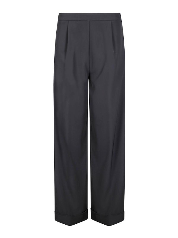 STEFANO MORTARI: Casual Hosen - Casual Hose - Schwarz