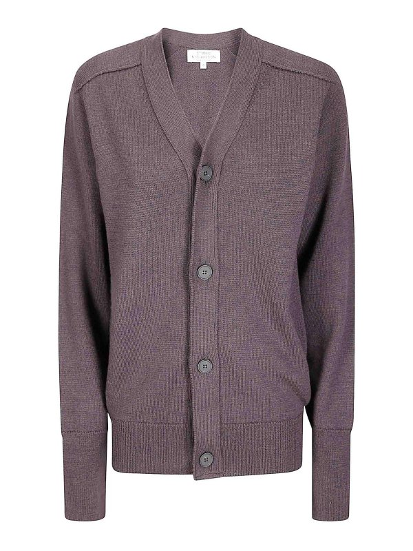 STUDIO NICHOLSON: Cárdigans - Cárdigan - Marrón