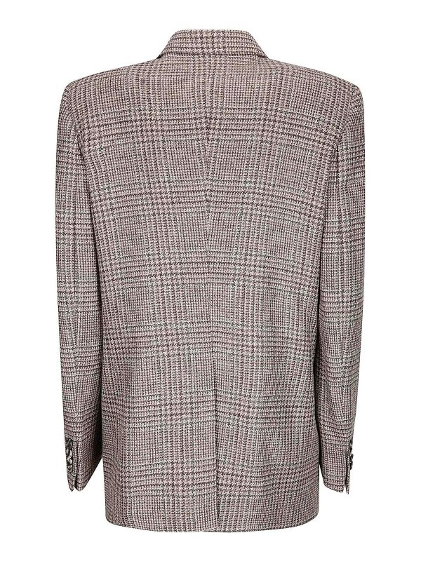 TAGLIATORE: Blazer online - Blazer - Marrón Oscuro