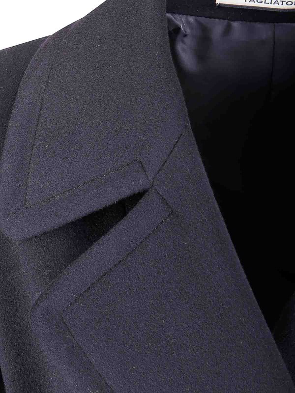 The Best Shops TAGLIATORE: Knielange Mäntel - Knielanger Mantel - Blau