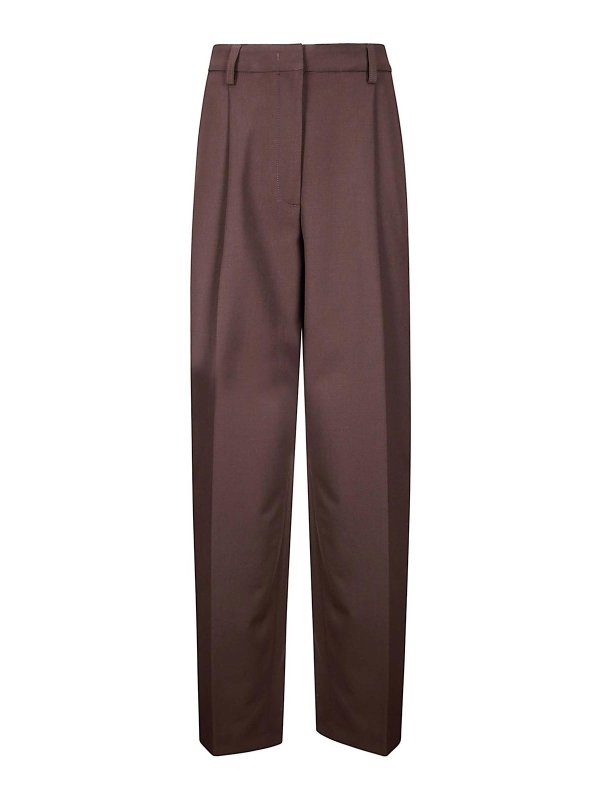 THELATEST: カジュアルトラウザー - カジュアルパンツ - ブラウン